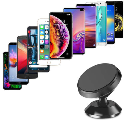 2Pcs Car Phone Holder Magnetic Universal  Phone Mount for iPhone Samsung Huawei