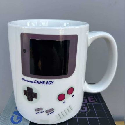 Nintendo Game Boy Heat Color Change Ceramic Mug New In Box Vintage Games