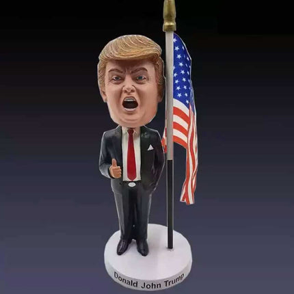 Donald Trump "Keep Fighting" Bobblehead Trumpinator Fight MAGA Patriot Figure