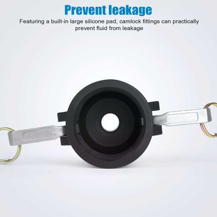 IBC Tote Tank Drain Camlock Adapter 2" to 3/4" Garden Hose Connector