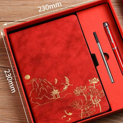 A5 Lined Notebook Journal Gift Box Set, Ruled Lined Notepad Diary Stationery for School Home Daily Writing Gift