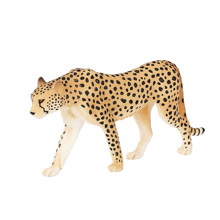 Realistic Cheetah Wild Animal Toy Figure - PVC Plastic Jungle Forest Model