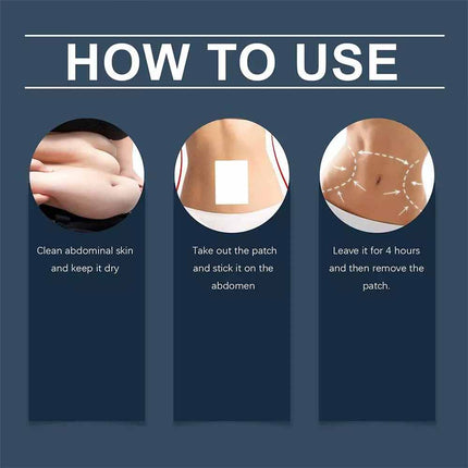 12pcs Slimming Patch Slim Belly Burn Abdomen Weight Loss Fat Burning Pads Hot