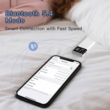 Under Pillow Bone Conduction Speaker, Bluetooth White Noise Machine with Timer & TF Card for Side Sleepers Travel