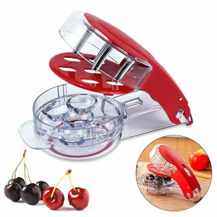 Cherry Pitter Olive Seed Squeeze Tool Stoner Remover Corer Tool
