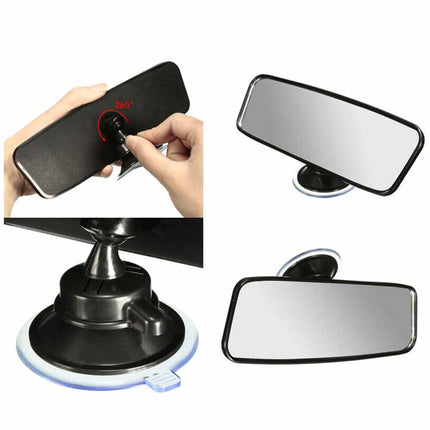 Universal Auto Interior Rear View Mirror Suction Rearview Mirror for Car Truck