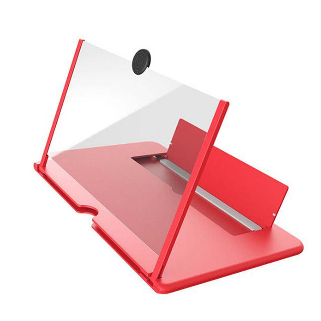 12inch Folding Amplifier Stand Screen Magnifier 3D Adjustable Mobile Phone HD