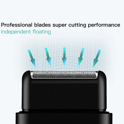 USB Rechargeable Mini Electric Shaver, Pocket Sized Portable Razor for Men