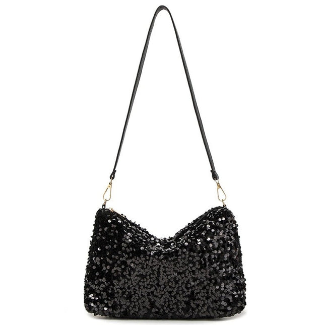 Ladies' banquet, wedding, party dual-use crossbody bag, shining multi-purpose hand-held crossbody bag
