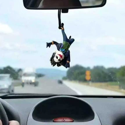 Car Hanging Ornaments Of Action Figure Movie Joker Pendants For Rearview Mirror