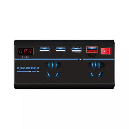 200W Car Power Inverter 12V to 240V AC Converter W/ 4USB Phone Charger Vehicle