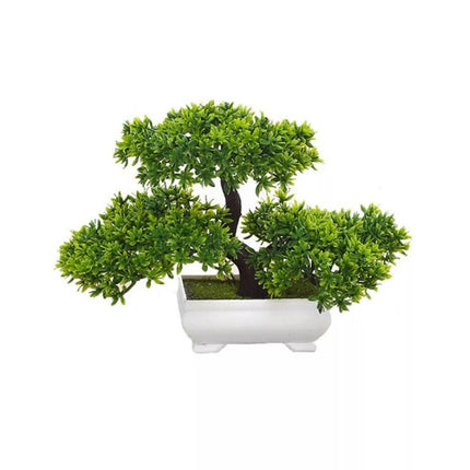 Bonsai Simulation Artificial Plants Fake Pine Tree Home Decor Flowers In Pots