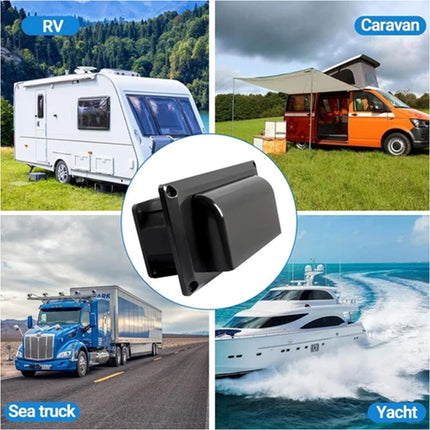 12V RV Side Air Vent Fan, Caravan Motorhome Trailer Boat Ventilator Exhaust Fan