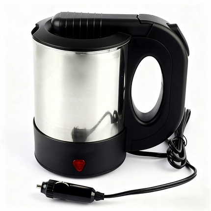 500ML Portable Car Kettle Travel Kettle Water Heater for Caravan RV Camping 12V