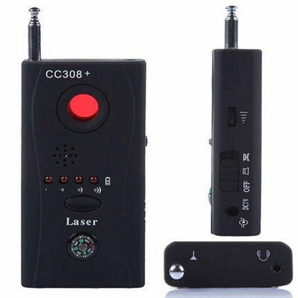 RF Bug Detector Anti- Signal Hidden Camera Lens Device Tracer Finder CC308+