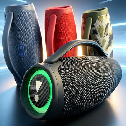 Portable Wireless Bluetooth Speaker Outdoor Handheld Heavy Bass Subwoofer