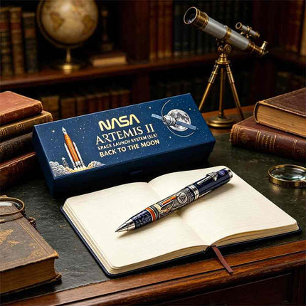 Artemis II Lunar Mission Commemorative Pen – Moon Exploration Souvenir Gift
