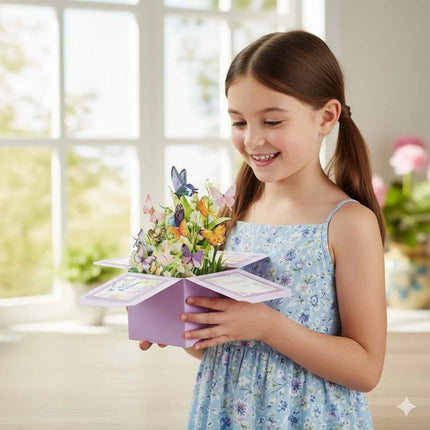 3D Pop Up Birthday Card | Thoughtful Greeting Card for Mum, Wife, Daughter & Niece