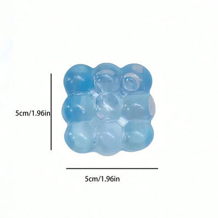 Cube Slow Rebound Squishy Squeeze Toy, Portable Stress Relief Fidget Toy