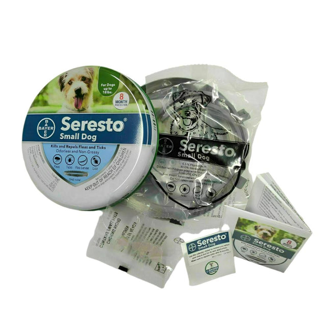 Bayer-Seresto Flea and Tick Collar 7-8Month Protection for Cats Small Large Dogs
