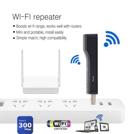 PIXLINK Repeater 300Mbps Router's Wifi Range Extender Adapter Network WPS AP