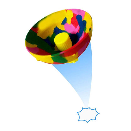 Hip Hop Pop Bounce Bowls, Novelty Rubber Popping Toys, Fun Stocking Fillers