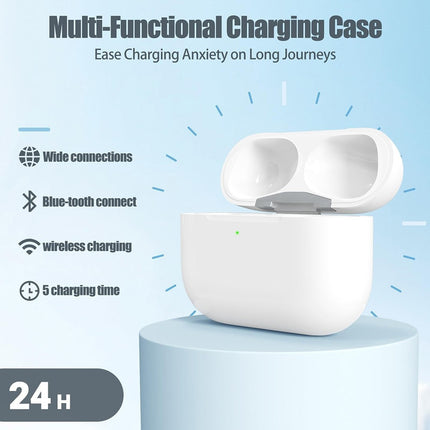 USB-C Replacement Wireless Charging Case for Bluetooth Earbuds (Compatible with Gen 1/2/3 & Pro Models)