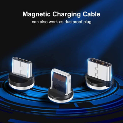 2PCS Magnetic USB-A LED Charging Cable /USB C/Micro For iPhone 14 Samsung 1M 2M