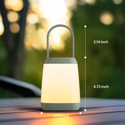 2 Pack LED Camping Lantern, 3‑Mode Battery‑Powered Portable Bright Tent Light for Camping Hiking