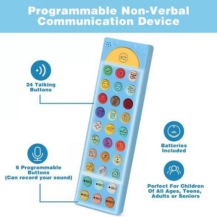 AAC Communication Device Non Verbal for Autism, Speech Therapy & Stroke Rehab