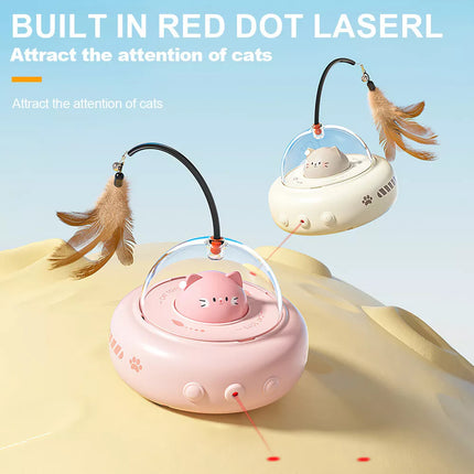 Automatic Cat Toys Interactive Smart Teasing Pet LED Laser Indoor Cat Toy