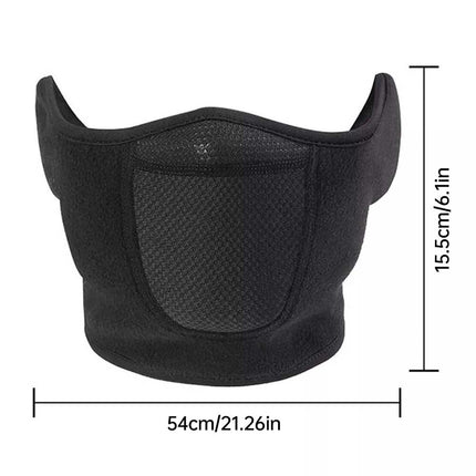 Winter Windproof Half Face Mask Ear Warmer Cold Weather Ski Motorcycle Riding