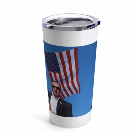 Tumbler 20oz-trump fight
shot Insulated car cup