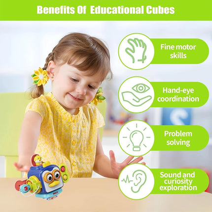 Montessori Educational Learning Toy for Toddlers, Suitable for 1–3 Years Old