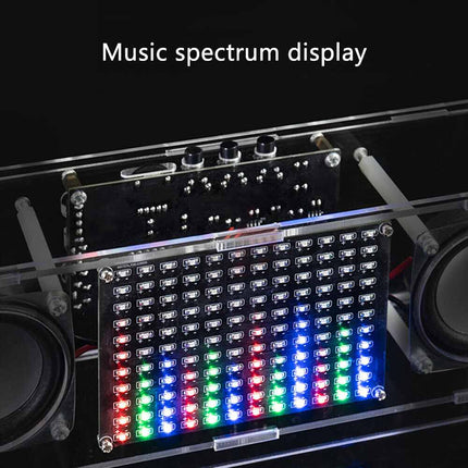 DIY Bluetooth Speaker Kit LED Music Spectrum Electronic Soldering Electronic Kit