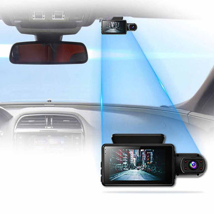 1080P Dual Lens Car Dash Cam Video Recorder G Sensor DVR Front and Rear Camera