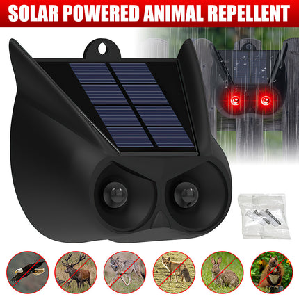 Solar Garden Deterrent Repeller Animal Bird Cat Scarer Pest Fox Dog
