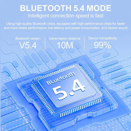 5.4 Wireless Bone Conduction Under Pillow Speaker, Rechargeable Sleep Speaker for Quiet Night Rest