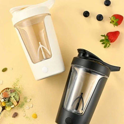 Electric Protein Shaker Bottle Mixing cup USB Rechargeable