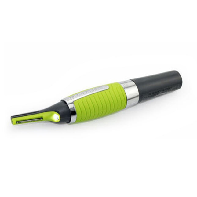 Unisex Eyebrows Hair Trimmer Groomer Nose Ear Neck Hair Razor Micro Built-in Light