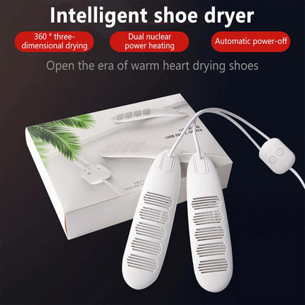 Electric USB Shoe Boot Dryer Deodorizer Footwear Sock Heater Warmer Quick Heated