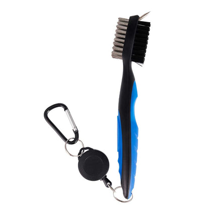 Blue Golf Accessories Gift Cleaner Set Towel Golf Club Brush Groove Cleaning Kit