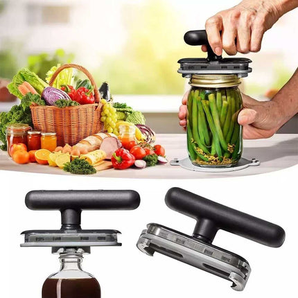 Easy-Grip Jar Opener for Effortless Lid Removal - Perfect for Weak Hands