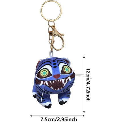 Tiger Toy Keychain Cute Plushie Collectible Stuffed Animal Adults Kpop Fans Gifts
