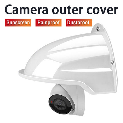 Outdoor CCTV Security Camera Rain Cover Protector Sun Shade for Home Dome Cam