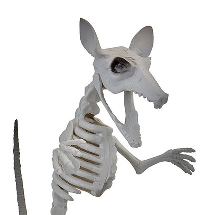 Giant 30cm Rat Skeleton Halloween Decoration Realistic Bones Scary Party Props