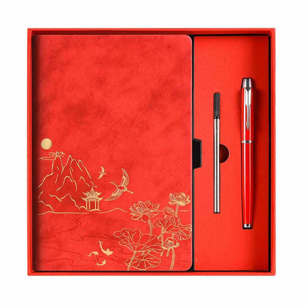 A5 Lined Notebook Journal Gift Box Set, Ruled Lined Notepad Diary Stationery for School Home Daily Writing Gift