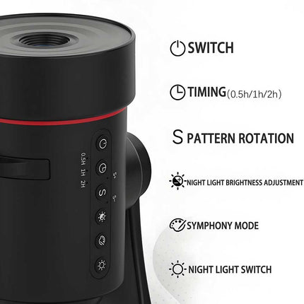 Galaxy Planetarium Projector Night Light, Starry Sky Projection Lamp for Bedroom, Suitable for Babies, Kids & Adults