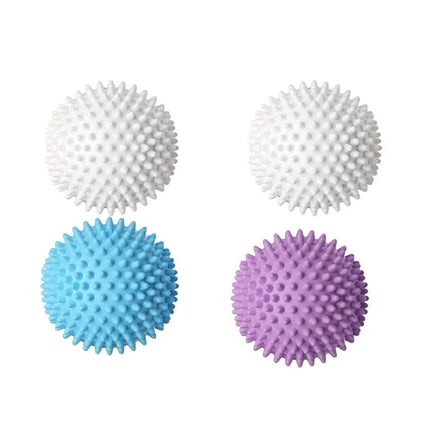 4Pack Reusable Eco Dryer Balls | Plastic Softener Balls for Tumble Dryers & Washing Machines