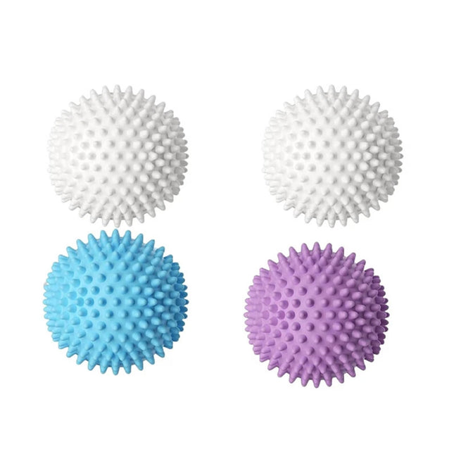 4Pack Reusable Eco Dryer Balls | Plastic Softener Balls for Tumble Dryers & Washing Machines